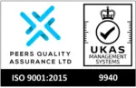 Peers quality assurance LTD ISO 9001:2015 UKAS management systems